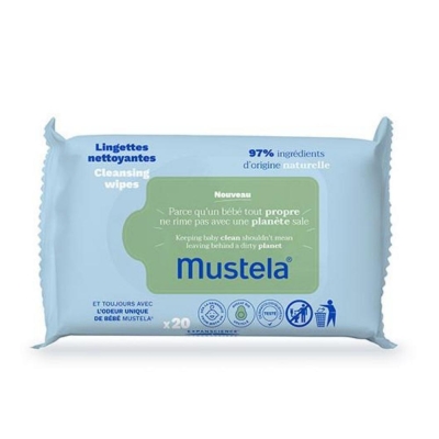 Mustela Eco Cleansing Wipes 60 Yaprak Islak Mendil - 1