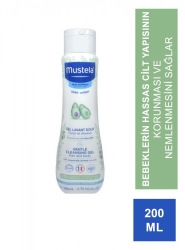 Mustela Gentle Cleansing Gel 200 ml Yenidoğan Şampuanı - 2