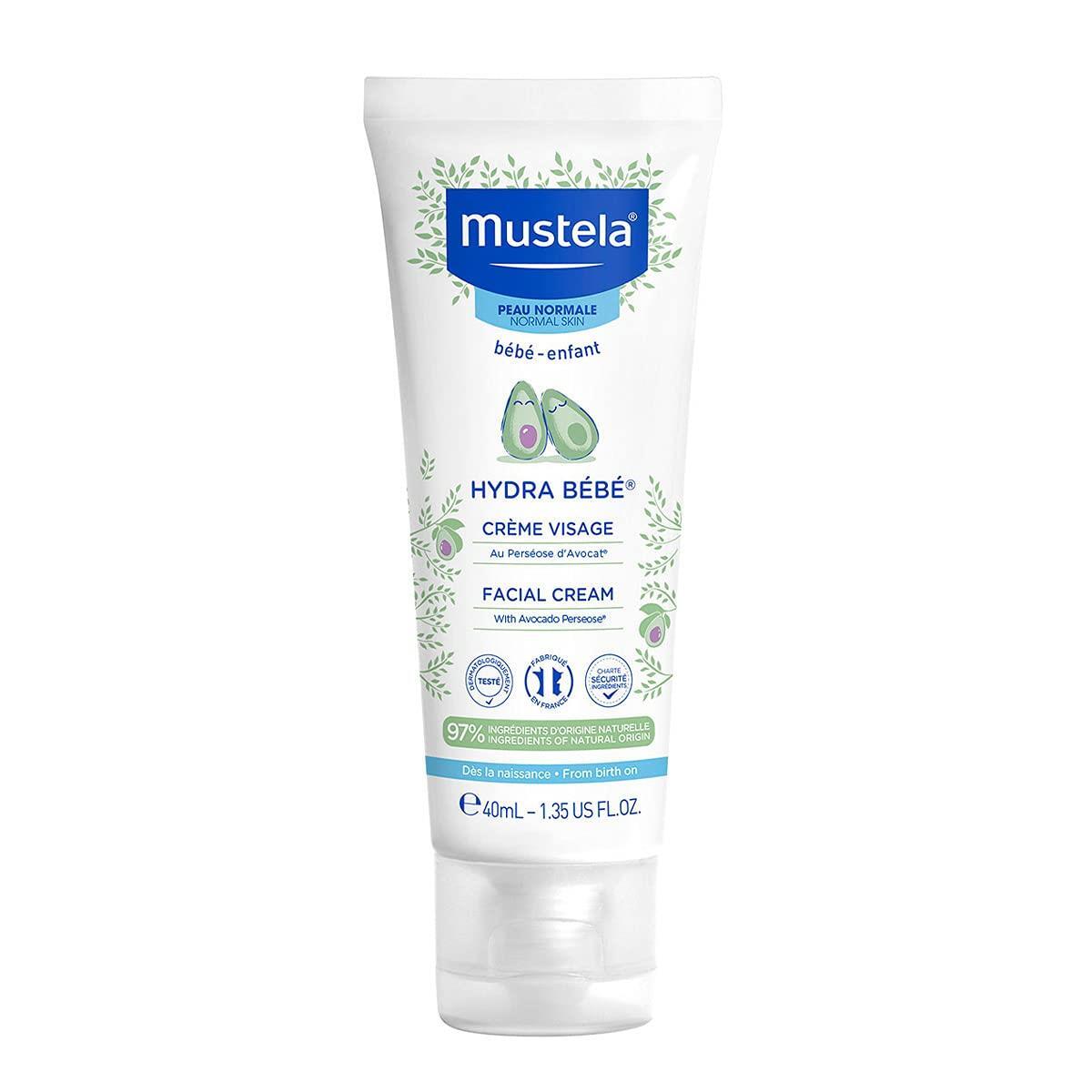 Mustela Hydra Bebe Günlük Kullanıma Uygun Yüz Kremi 40 ml - 1