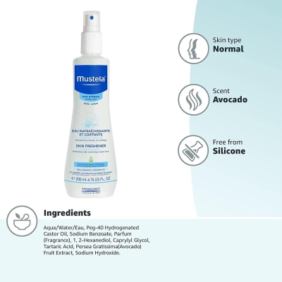 Mustela Papatya Özlü Saç Şekillendirici ve Ferahlatıcı Vücut Spreyi 200 ml - 4