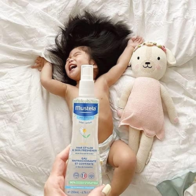 Mustela Papatya Özlü Saç Şekillendirici ve Ferahlatıcı Vücut Spreyi 200 ml - 5