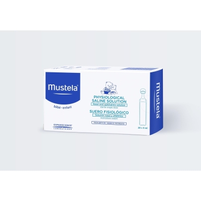 Mustela Physiological Saline 5 ml 20'li Flakon Serum Fizyolojik - 1