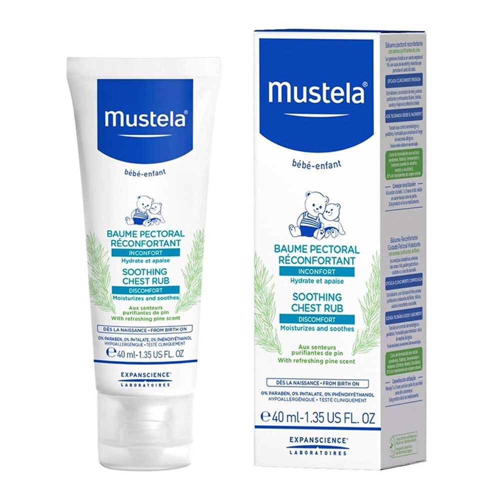 Mustela Soothing Chest Rub 40 ml - 1