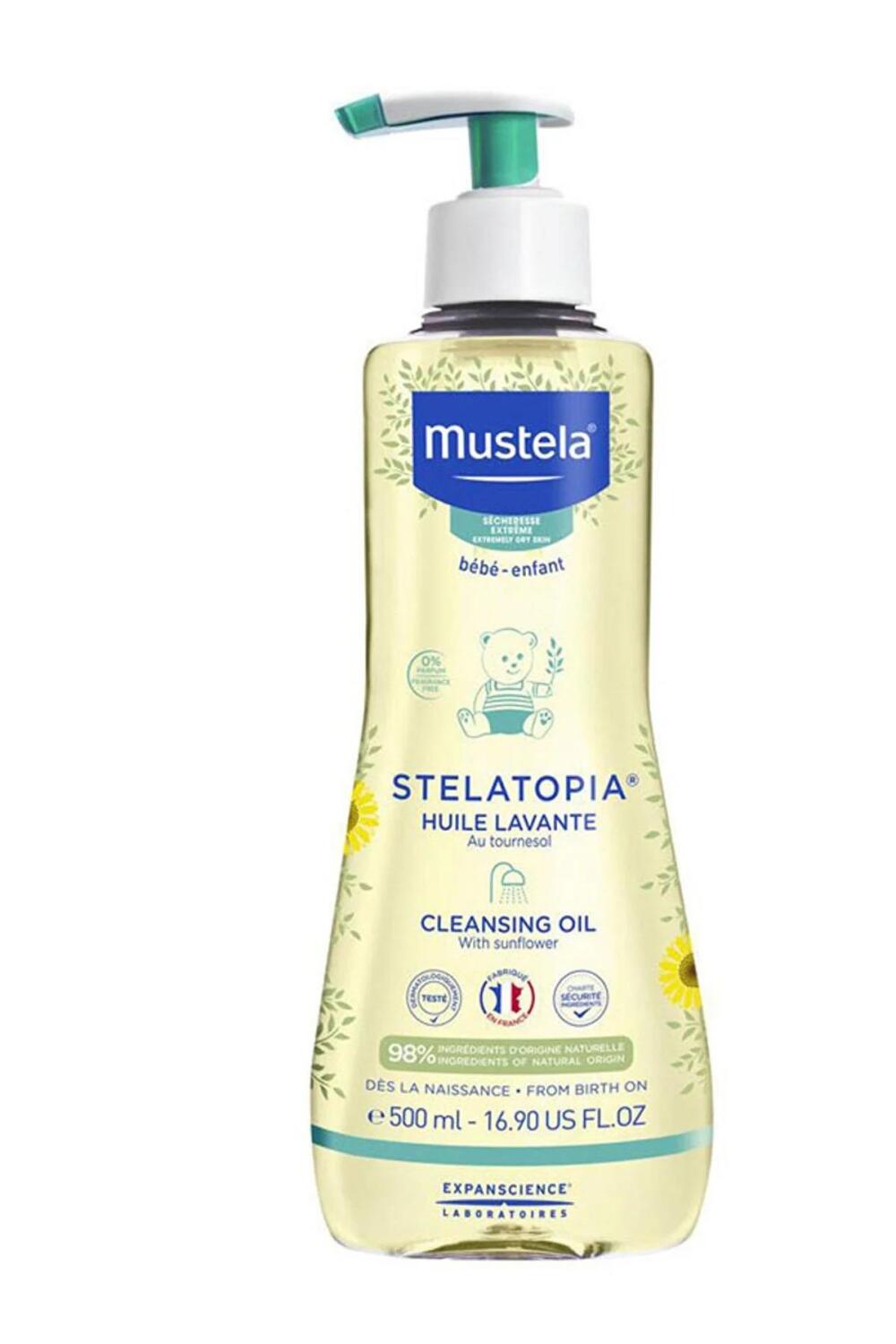 Mustela Stelatopia Cleansing Oil 500 Ml Temizleme Yağı - 1