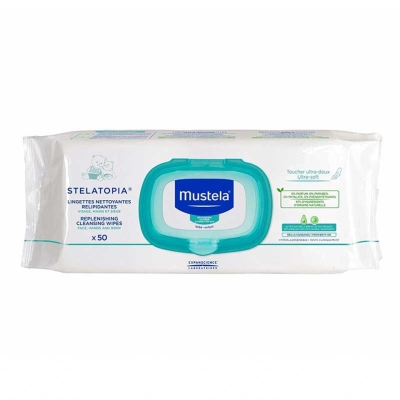 Mustela Stelatopia Temizleme Mendili 50 Adet - 1