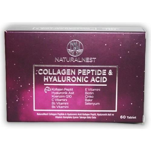 NaturalNest Collagen Peptide Hyaluronic Acid 60 Tablet - 1