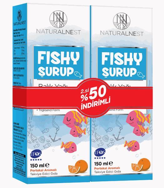 Naturalnest Fish Balık Yağı Surup 2 si %50 İndirimli - 1