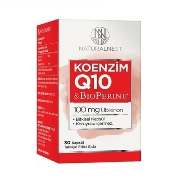 Naturalnest Koenzim Q10 100 mg 30 Kapsül - 1