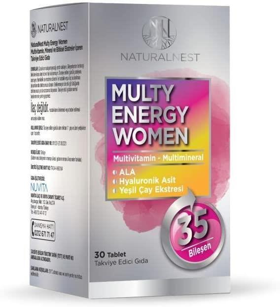 NaturalNest Multy Energy Women 30 Tablet - 1