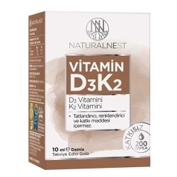 Naturalnest Vitamin D3K2 Damla 10 ml - 1