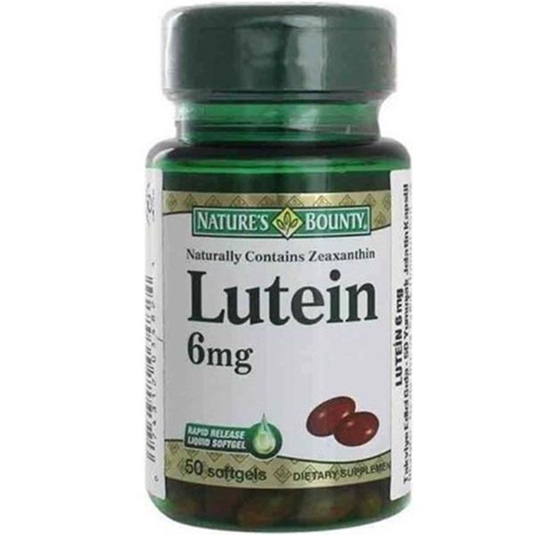 Natures Bounty Lutein 6 mg 50 Kapsül - 1