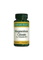 Natures Bounty Magnesium Citrate+Vitamin B-6 60 - 1