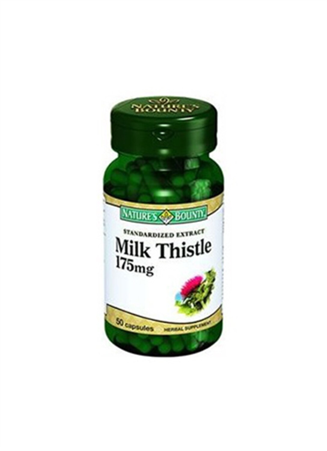 Natures Bounty Milk Thistle 175 mg 50 Kapsül - 1