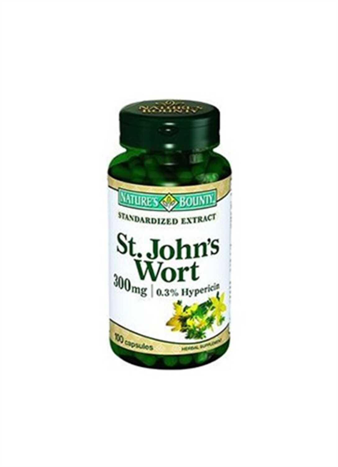 Nature's Bounty St. John's Wort 300 mg 100 Kapsül - 1