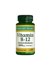 Natures Bounty Vitamin B12 Methylcobalamin 1000mcg - 1