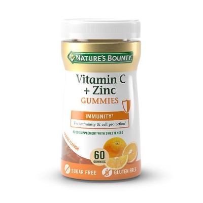 Nature's Bounty Vitamin C + Zinc Gummies 60 Kapsül - 1