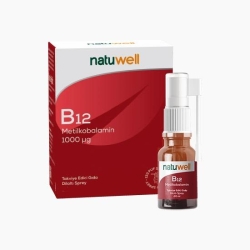 Natuwell B12 Dilaltı Sprey 10 ml (66 Puf) - 1