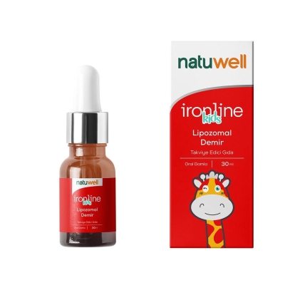 Natuwell Ironline Kids Lipozomal Demir Damla 30 Ml - 1