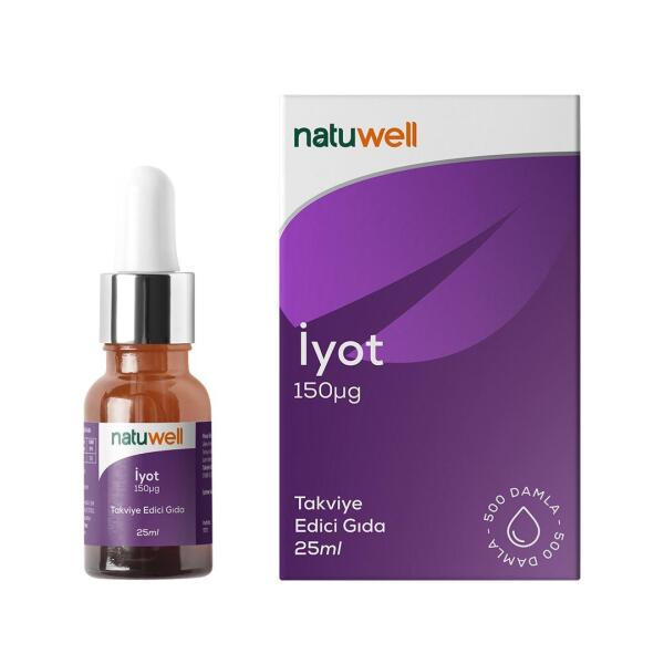 Natuwell İyot 150 Mcg 25 ml Damla - 1