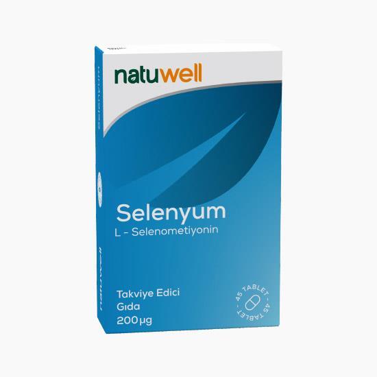 Natuwell Selenyum 200 mcg 45 Tablet - 1