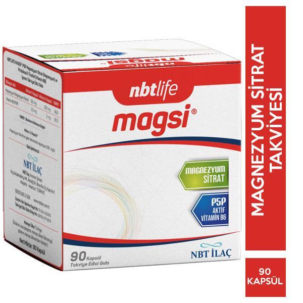 Nbt Life Magsi P5P Vitamin B6 90 Kapsül - 1