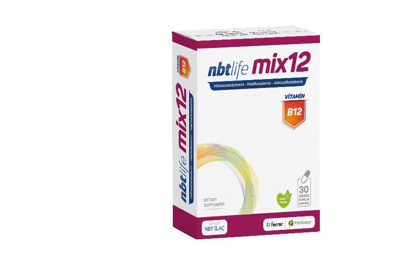 Nbt Life Mix12 Vitamin B12 30 Kapsül - 1