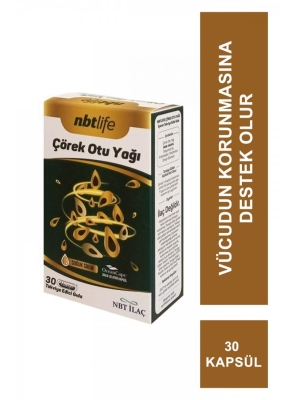 NBTLife Çörek Otu Yağı 30 Kapsül - 1