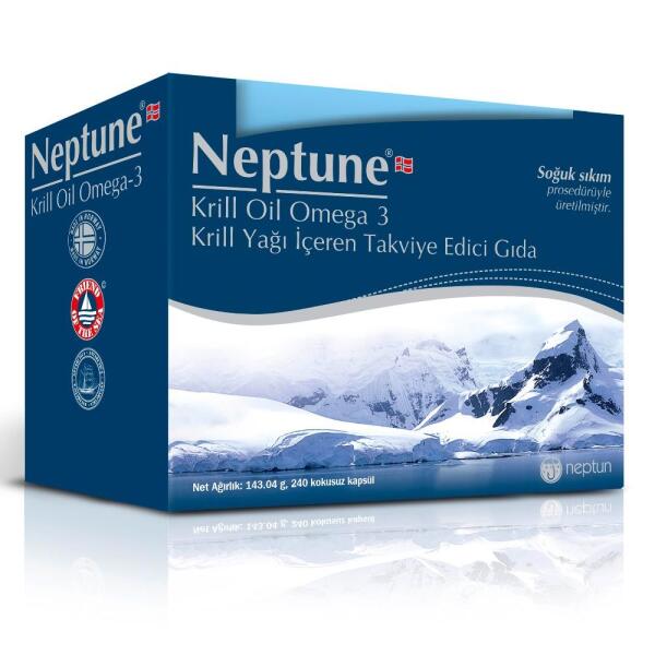 Neptune Krill Oil Omega 3 240 Kapsül - 1