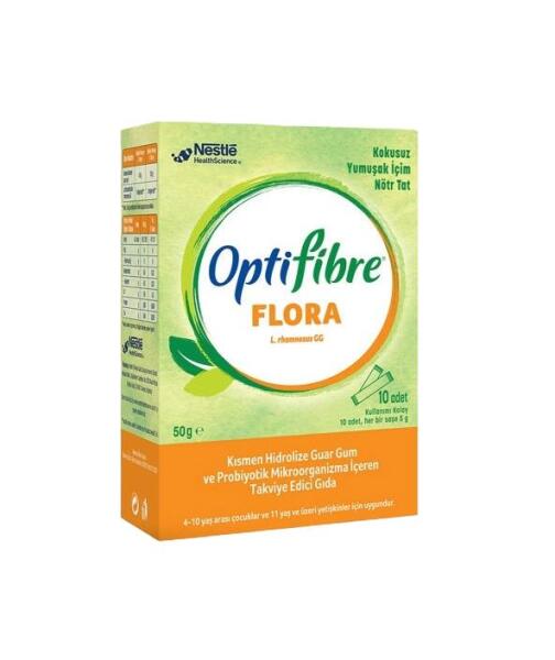 Nestle Optifibre Flora Lif Kaynağı 5 gr x 10 Saşe - 1