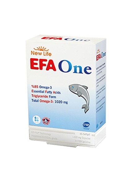 New Life EFA One Omega 3 Balık Yağı 45 Kapsül - 1