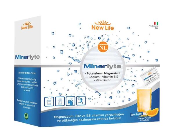 New Life Minerlyte Magnezyum 12 Şase - 1