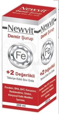 Newvit Demir Şurup 200 ml - 1