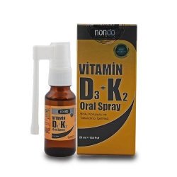 Nondo D3 ve K2 Vitamini Oral Sprey 20 ml - 1