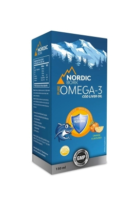 Nordic Bork Omega 3 Cod Liver Oil 150ml - 1