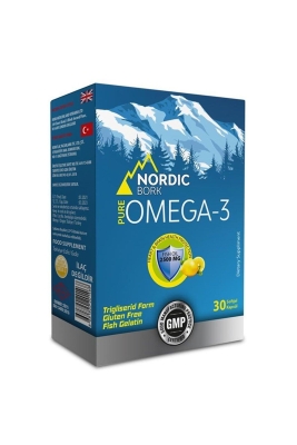 Nordic Bork Omega 3 Softgel 30 Kapsül - 1