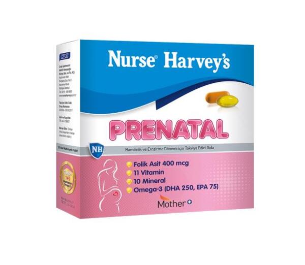 Nurse Harveys Adult Prenatal Vitamins 30 Tablet - 1