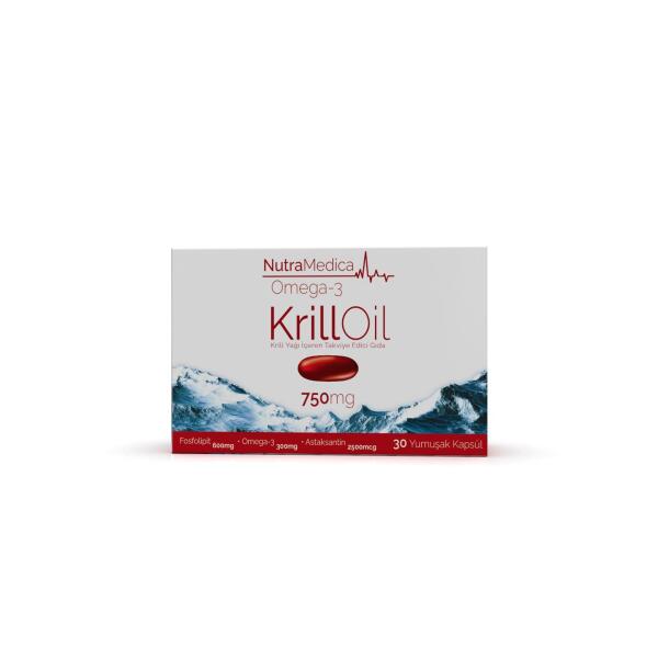 Nutramedica Krill Oil 750 mg 30 Kapsül - 1