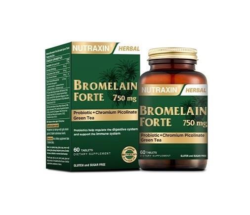 Nutraxin Bromelain Forte 60 Tablet - 1