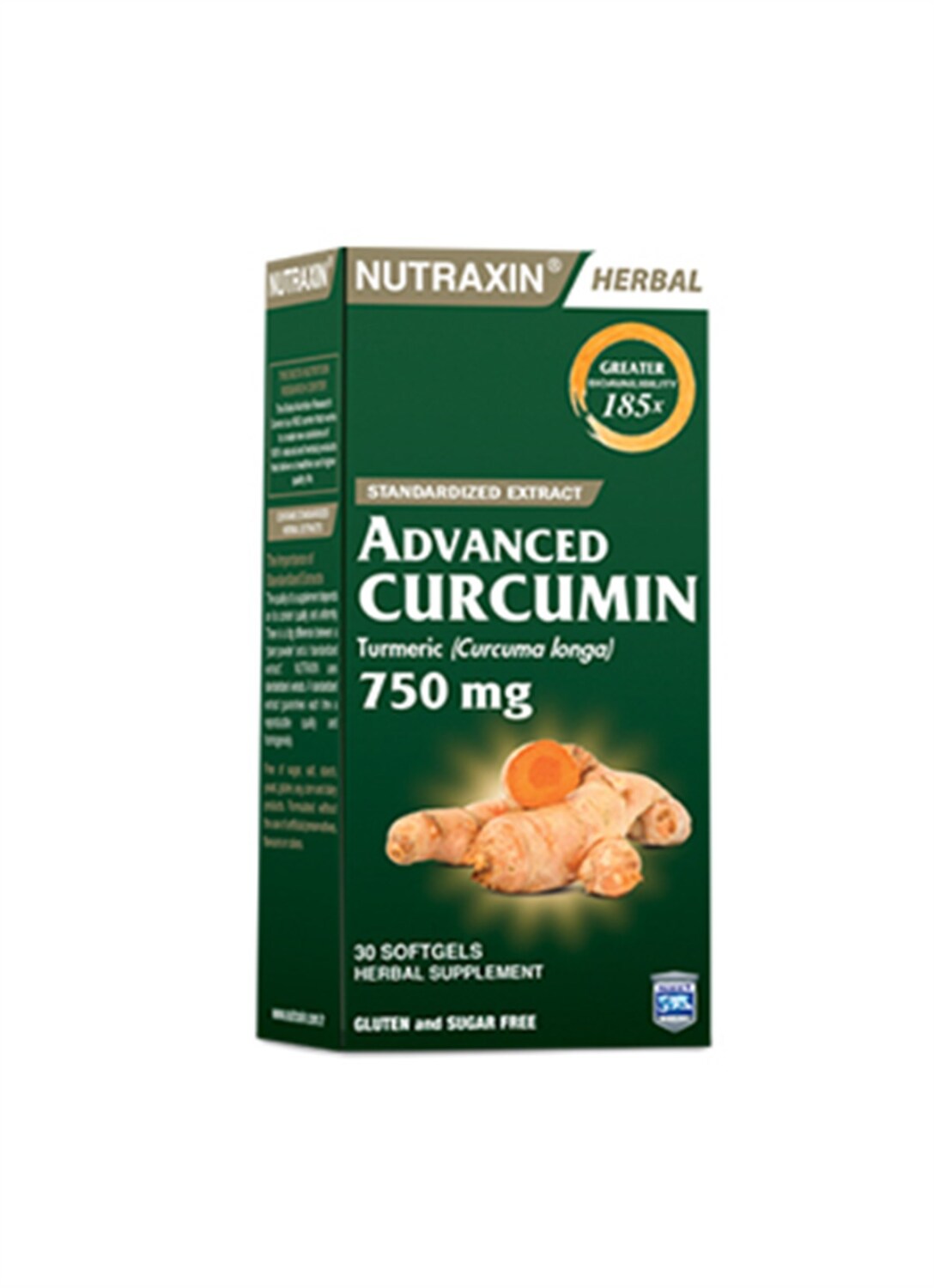 Nutraxin Curcumin Advanced 750 mg 30 Kapsül - 1