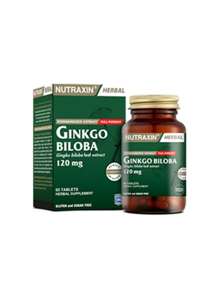 Nutraxin Ginkgo Biloba 120 mg 60 Tablet - 1