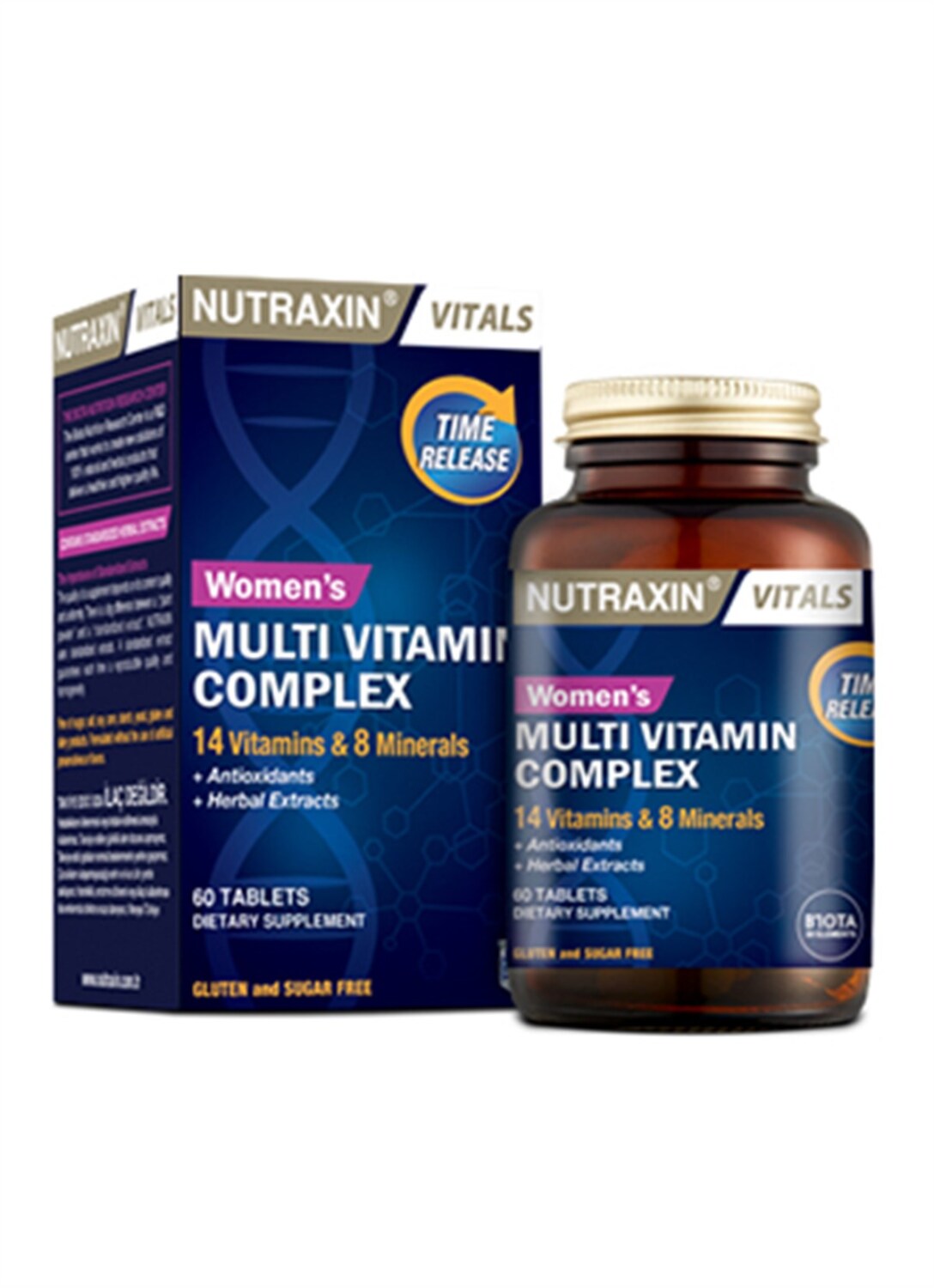 Nutraxin Multivitamin Mineral Complex Kadın 60 Tablet - 1