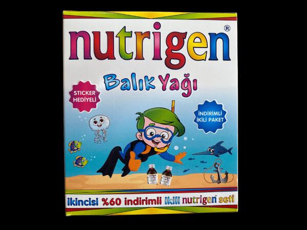 Nutrigen Balık Yağı Şurubu 200 ml 2 li Paket - 1