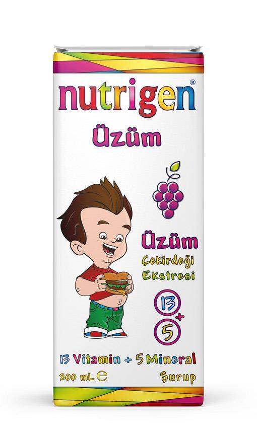 Nutrigen Üzüm Çekirdeği Ekstreli Vitamin Şurubu 200ml - 2