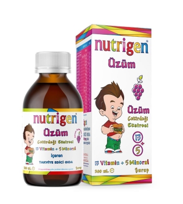 Nutrigen Üzüm Çekirdeği Ekstreli Vitamin Şurubu 200ml - 1