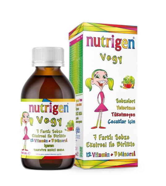 Nutrigen Vegy 200 ml Şurup - 1