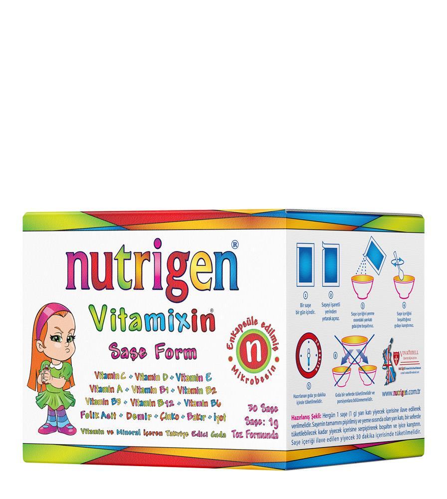 Nutrigen Vitamixin Saşe Toz Form 30 Saşe - 1