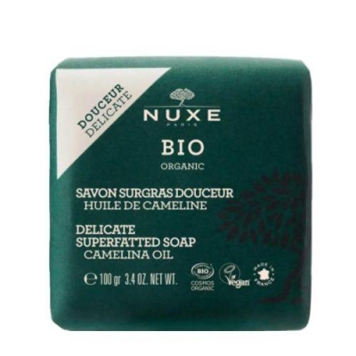 Nuxe Bio Organic Delicate Superfatted Soap 100 gr Hassas Ultra Zengin Sabun - 1