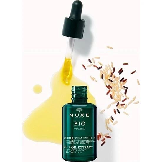 Nuxe Bio Organic Rice Oil Extract Gece Bakım Yağı - 3