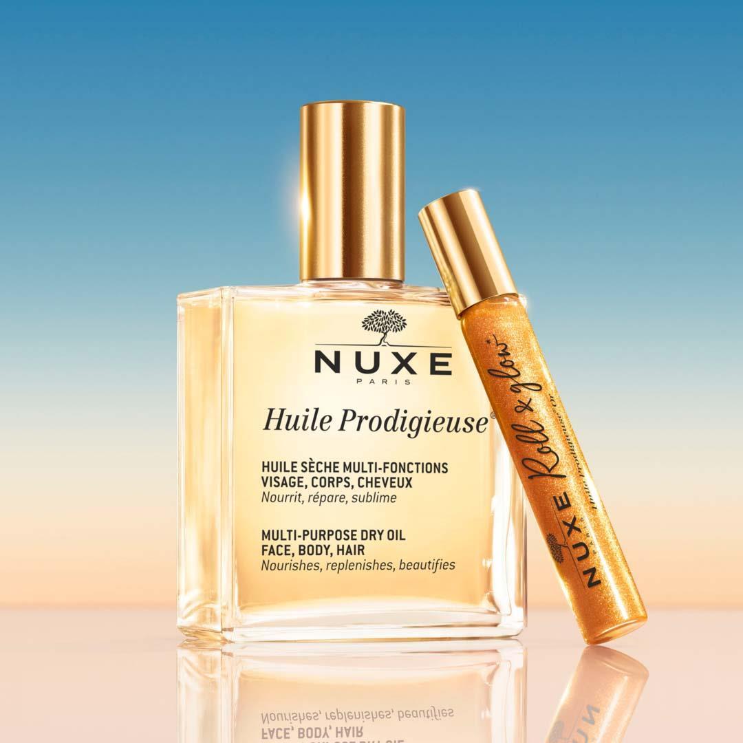 Nuxe Huile Prodigieuse Cok Amaclı Kuru Yag 100 Ml+Nuxe Huile Prodigieuse Or Roll-On 80 Ml - 2