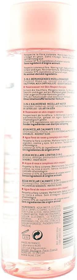 Nuxe Very Rose 3 in Makyaj Temizleme Suyu 200 ml Normal Ciltler - 2